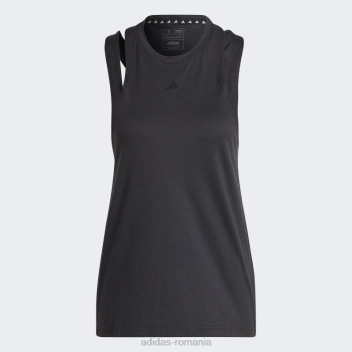 Adidas aeroready train essentials 3 bar logo-uri negru adidas femei negru 2JBN16434