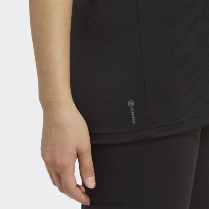 Adidas aeroready train essentials tricou pentru alaptare (maternitate) alb moda femei alb negru 2JBN9518