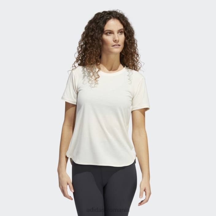 Adidas alb mergi la tricou 2.0 femei alb 2JBN17567