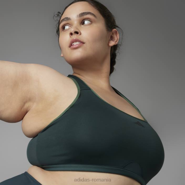 Adidas authentic balance yoga sutien mediu susținere (plus mărime) verde femei verde 2JBN10807