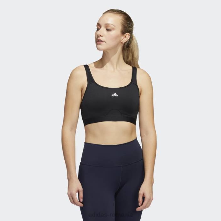 Adidas black hot tlrd move sutien de antrenament cu susținere înaltă femei negru 2JBN2875