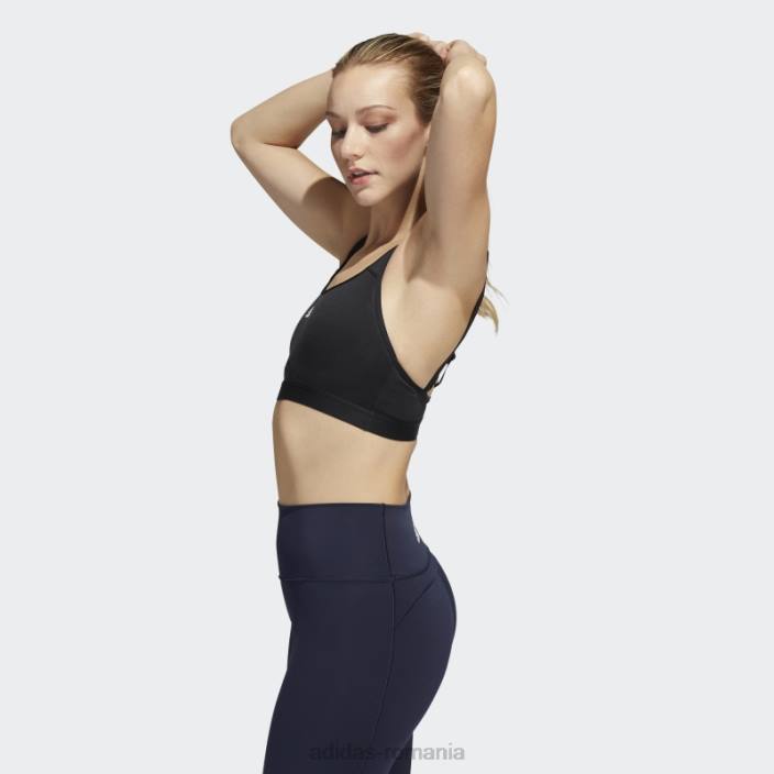 Adidas black hot tlrd move sutien de antrenament cu susținere înaltă femei negru 2JBN2875
