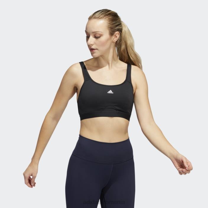 Adidas black hot tlrd move sutien de antrenament cu susținere înaltă femei negru 2JBN2875