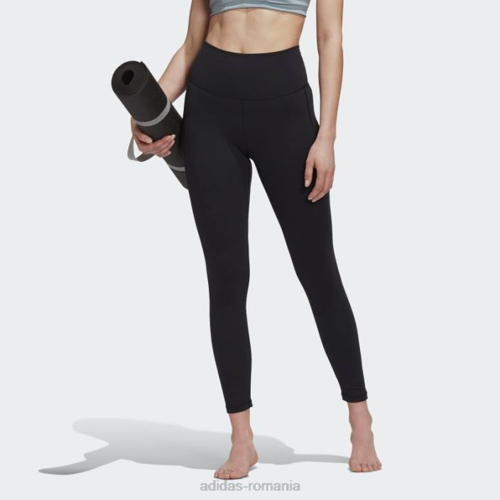 Adidas black yoga studio 7/8 jambiere fashion femei negru 2JBN2493