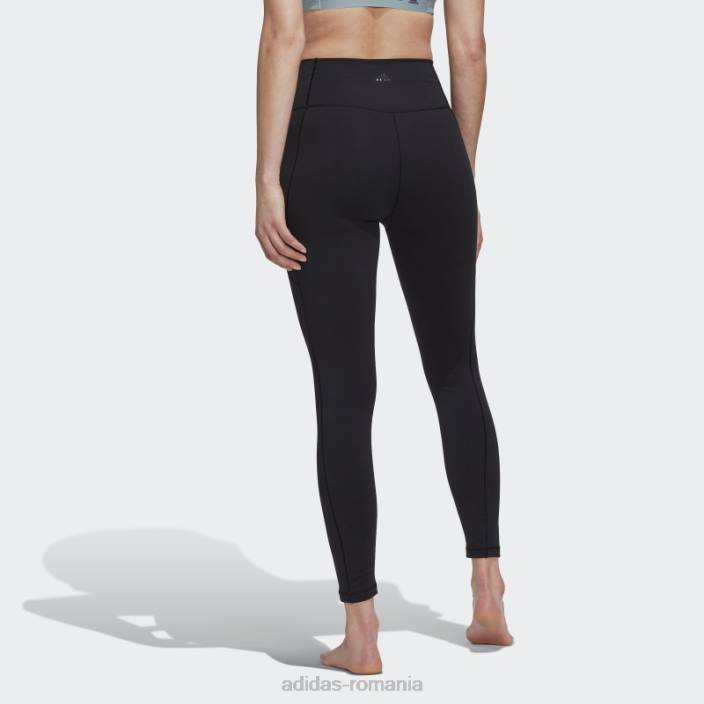 Adidas black yoga studio 7/8 jambiere fashion femei negru 2JBN2493