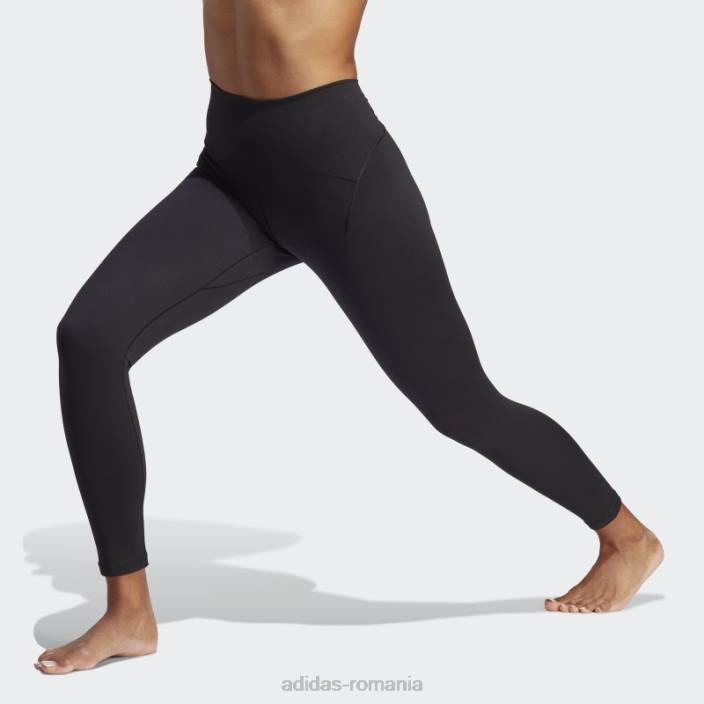 Adidas black yoga studio lux 7/8 jambiere fashion femei negru 2JBN9137