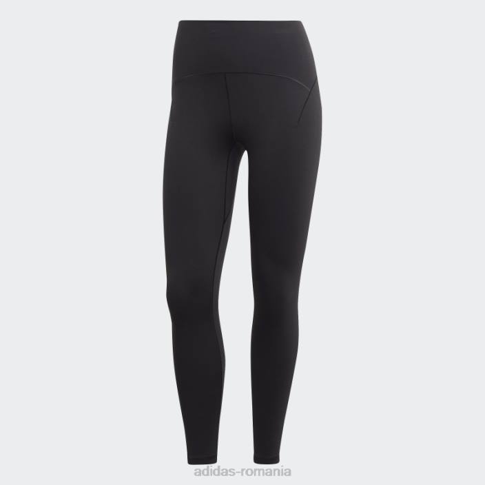 Adidas black yoga studio lux 7/8 jambiere fashion femei negru 2JBN9137
