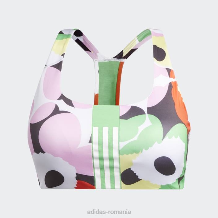 Adidas blaze orange sutien mediu pentru antrenament de nivel mai bun (mărime plus) femei portocaliu aprins 2JBN3052