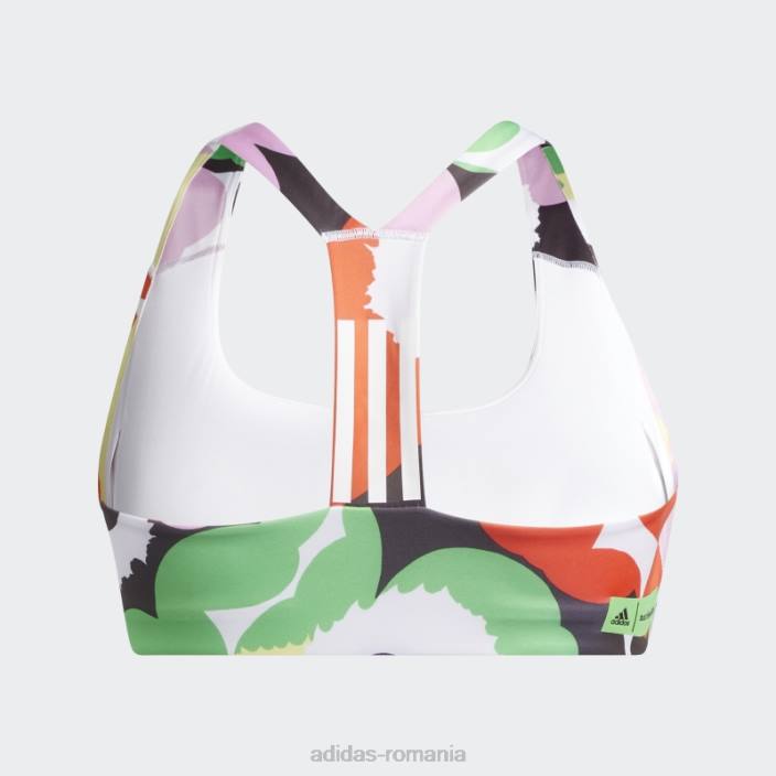 Adidas blaze orange sutien mediu pentru antrenament de nivel mai bun (mărime plus) femei portocaliu aprins 2JBN3052