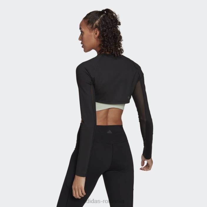 Adidas bolero negru hiit 45 secunde femei negru/carbon 2JBN22540