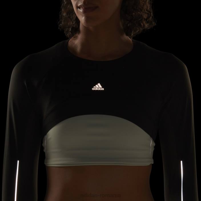 Adidas bolero negru hiit 45 secunde femei negru/carbon 2JBN22540