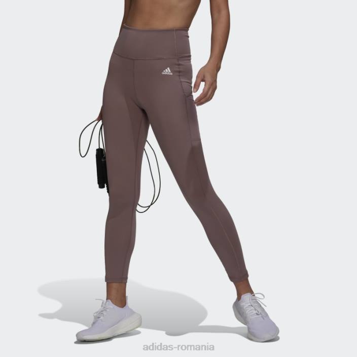 Adidas circuit mov jambiere solide 7/8 femei Violet 2JBN10732