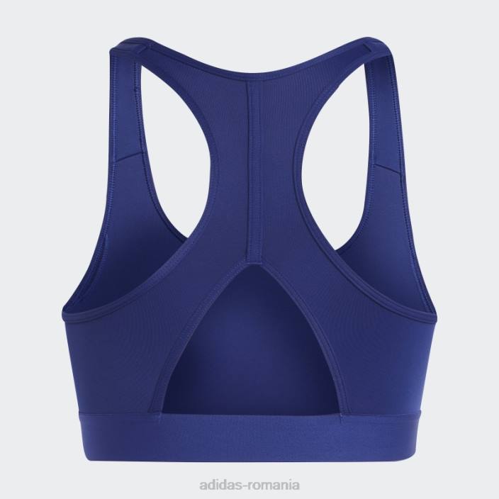 Adidas club sportiv sutien mediu susținere albastru victorie femei albastru victorie 2JBN2251
