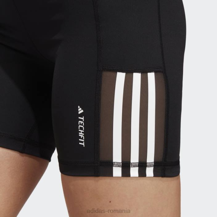 Adidas colanți negri techfit hyperglam de 5 inci femei negru 2JBN16547