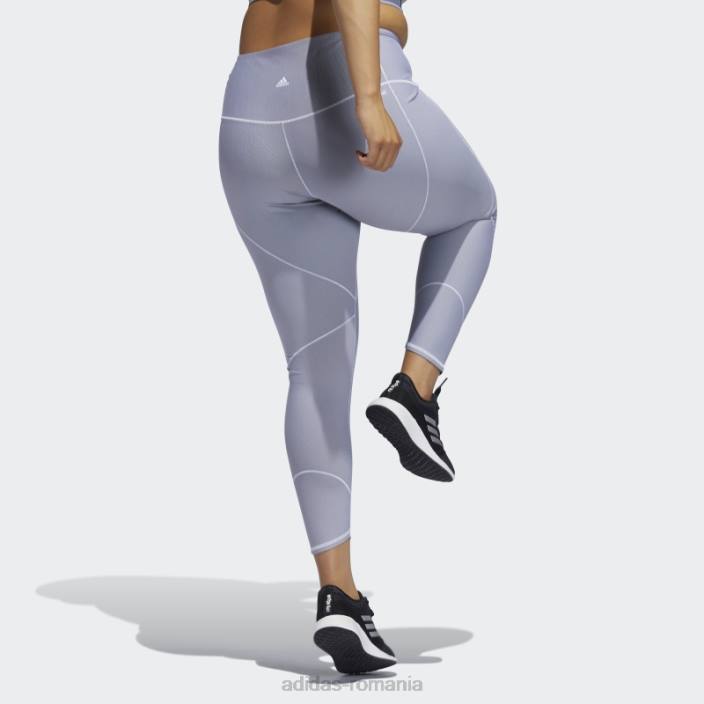 Adidas colanți negri yoga primeblue 7/8 (plus mărime) femei negru 2JBN10600