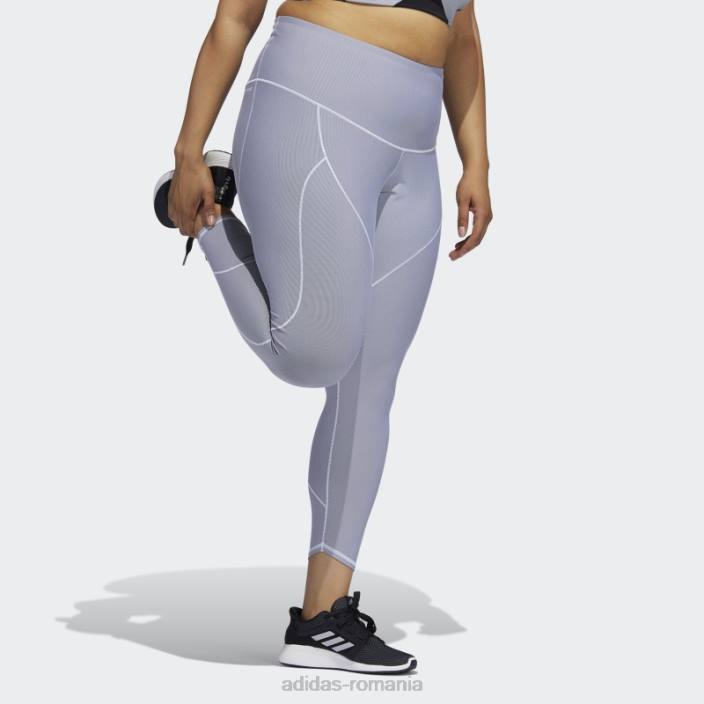 Adidas colanți negri yoga primeblue 7/8 (plus mărime) femei negru 2JBN10600
