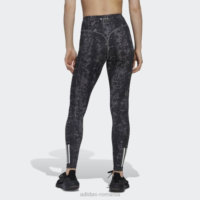 Adidas colanti de antrenament cu talie mare hyperglam aeroready multicolor adidas femei multicolor/gri/negru 2JBN3138