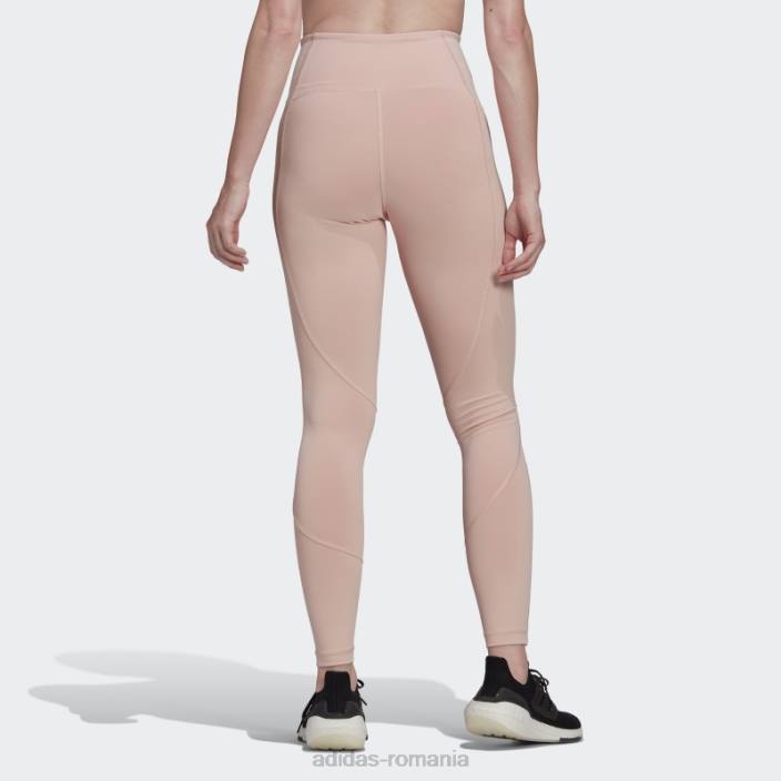 Adidas colanti de antrenament hyperglam roz vapor femei vapor roz 2JBN2893