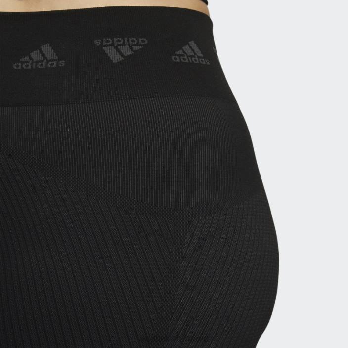Adidas colanti negri aeroknit antrenament 7/8 (plus marime) adidas femei gri inchis 2JBN10509