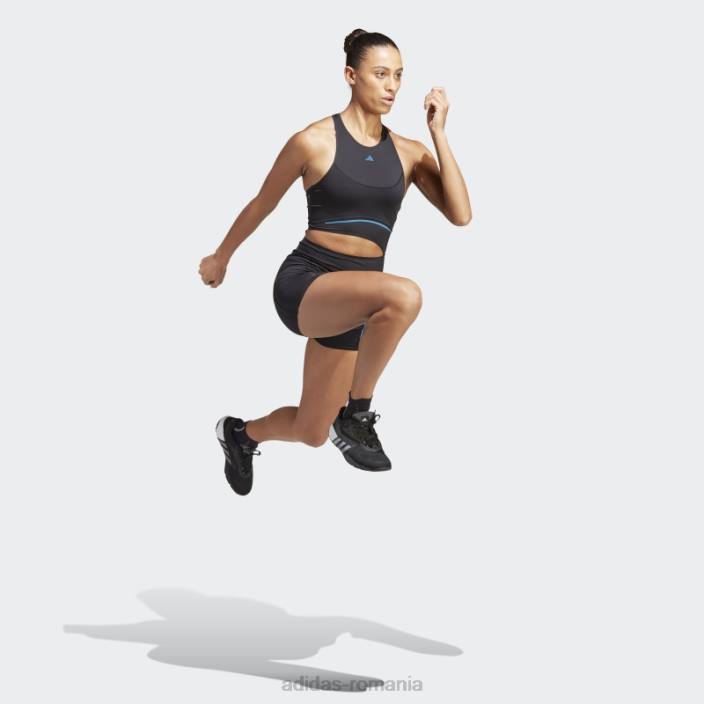 Adidas croit hiit heat.rdy body de antrenament negru femei negru 2JBN9157