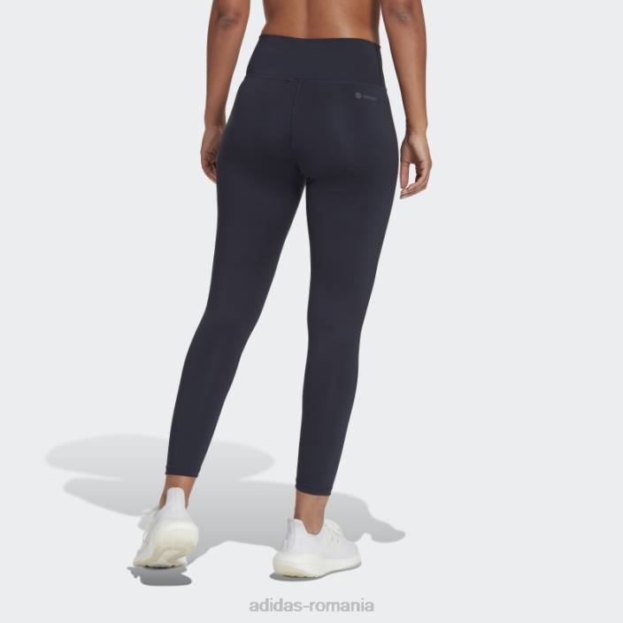Adidas elemente esențiale pentru antrenament, jambiere 7/8 cu talie înaltă, cerneală adidas femei cerneală 2JBN9534