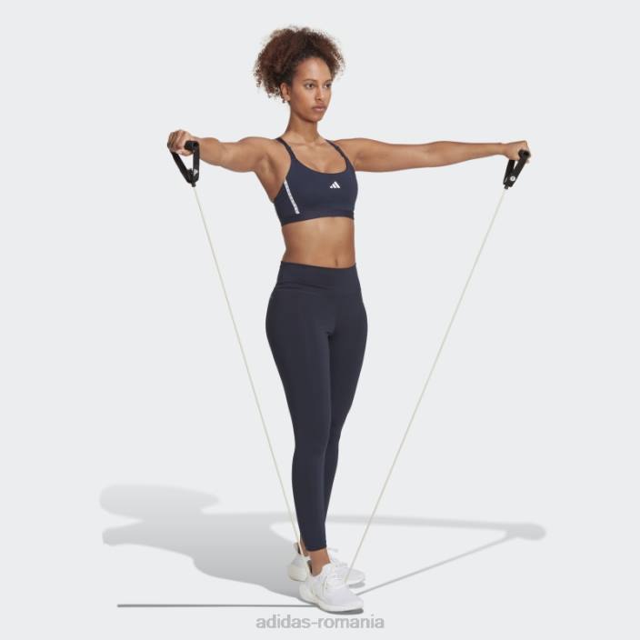 Adidas elemente esențiale pentru antrenament, jambiere 7/8 cu talie înaltă, cerneală adidas femei cerneală 2JBN9534