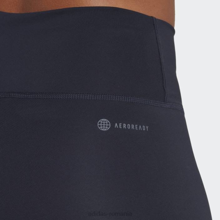 Adidas elemente esențiale pentru antrenament, jambiere 7/8 cu talie înaltă, cerneală adidas femei cerneală 2JBN9534