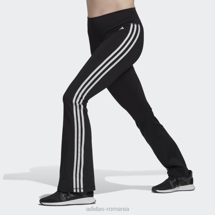 Adidas esențiale pentru antrenament jambiere evazate negru adidas femei negru 2JBN10830