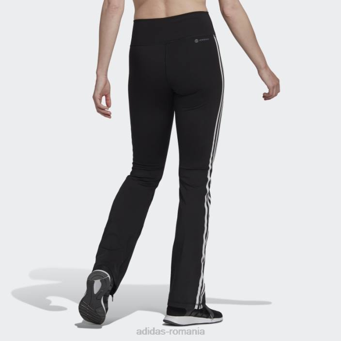 Adidas esențiale pentru antrenament jambiere evazate negru adidas femei negru 2JBN10830