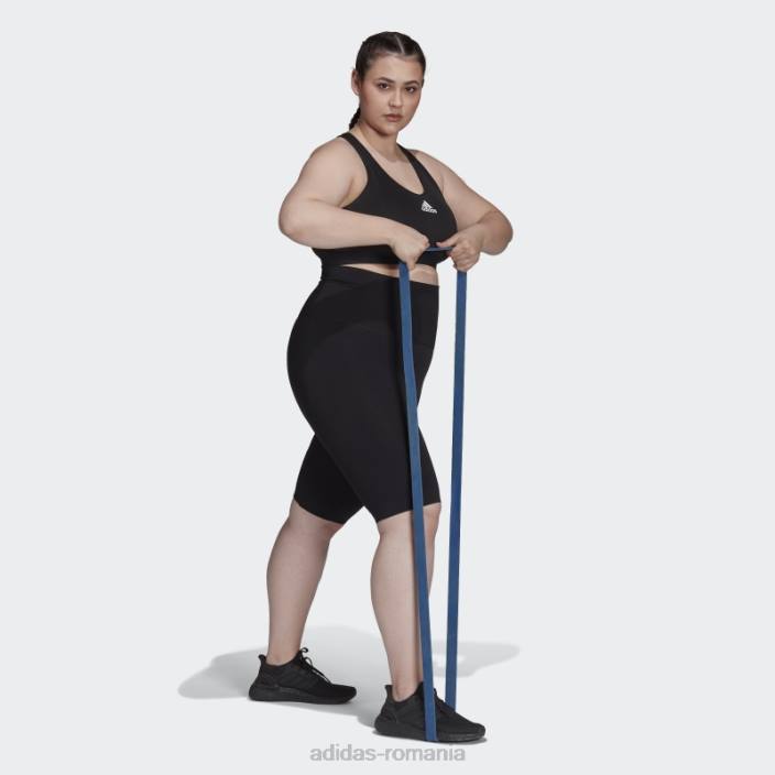 Adidas formotion sculpt biker colanti scurti (plus marime) negri femei negru 2JBN10646