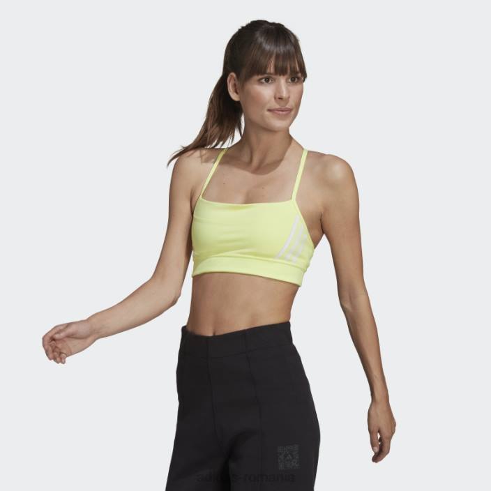 Adidas fulger galben x karlie kloss sutien de sustinere lumina moda femei lumina intermitent galben 2JBN2774