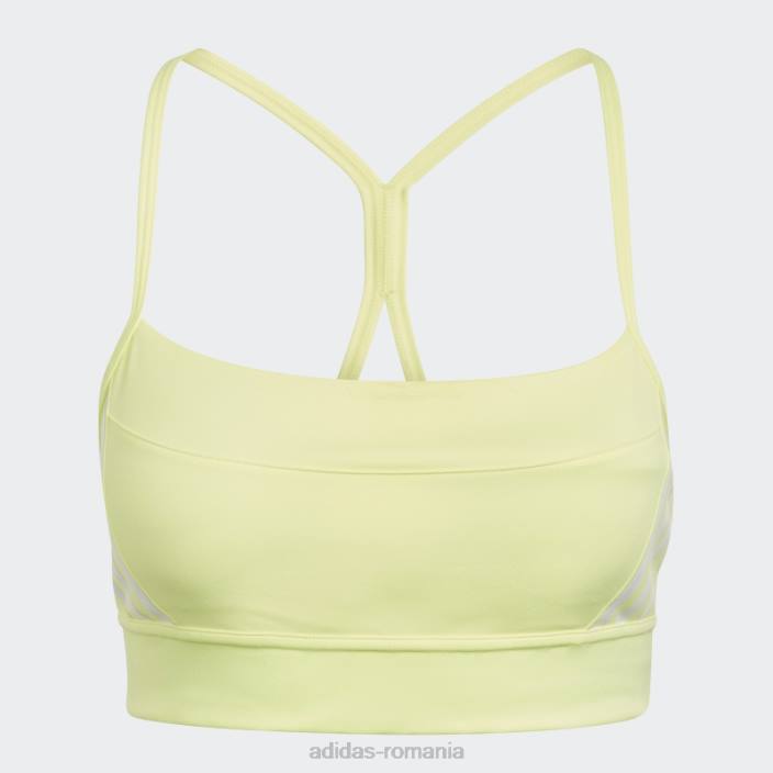 Adidas fulger galben x karlie kloss sutien de sustinere lumina moda femei lumina intermitent galben 2JBN2774