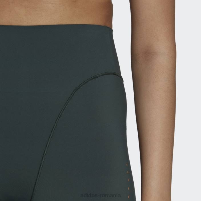 Adidas green optime training best of 7/8 leggings fashion femei verde 2JBN2680