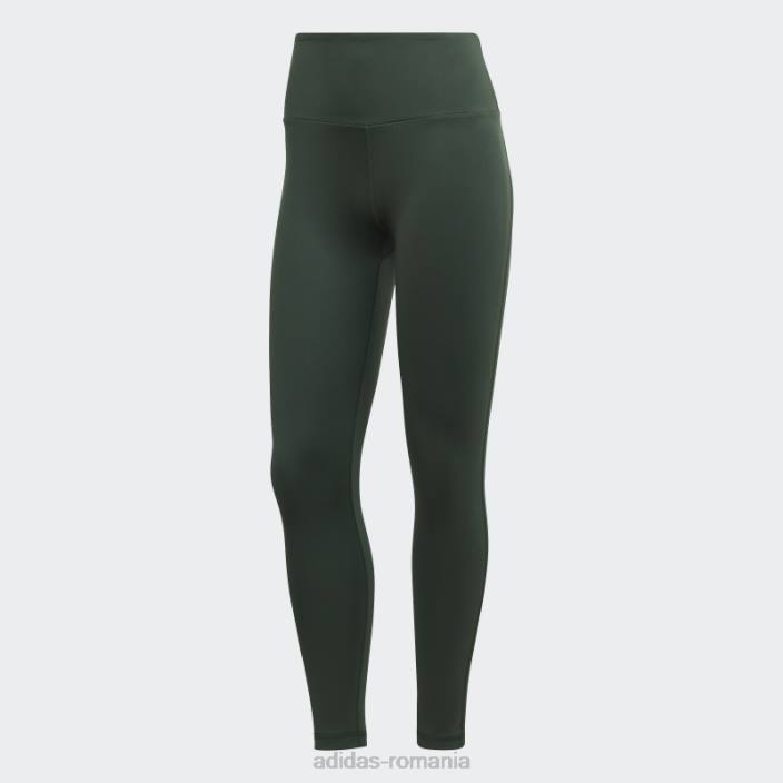 Adidas green oxide yoga essentials jambiere cu talie înaltă adidas femei oxid verde 2JBN10431