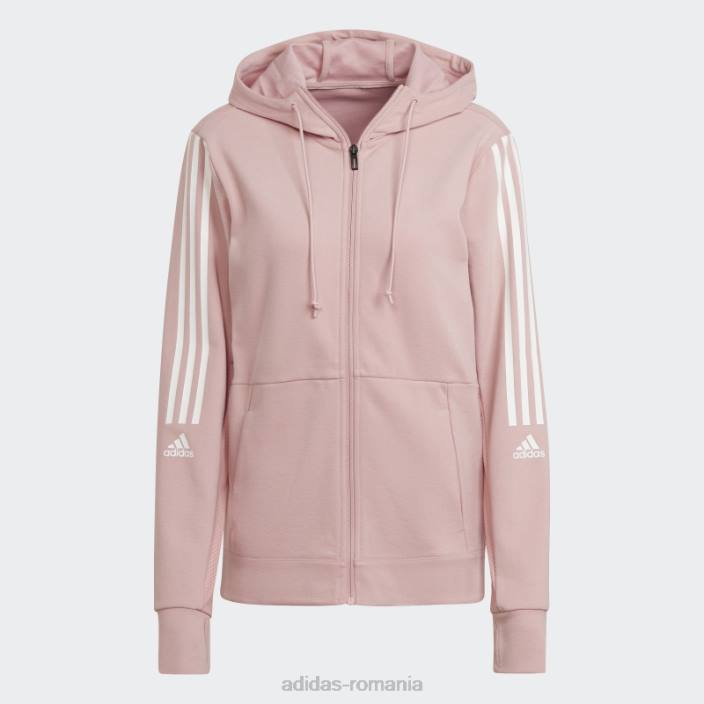Adidas hanorac aeroready făcut pentru antrenament mov femei mov 2JBN10543