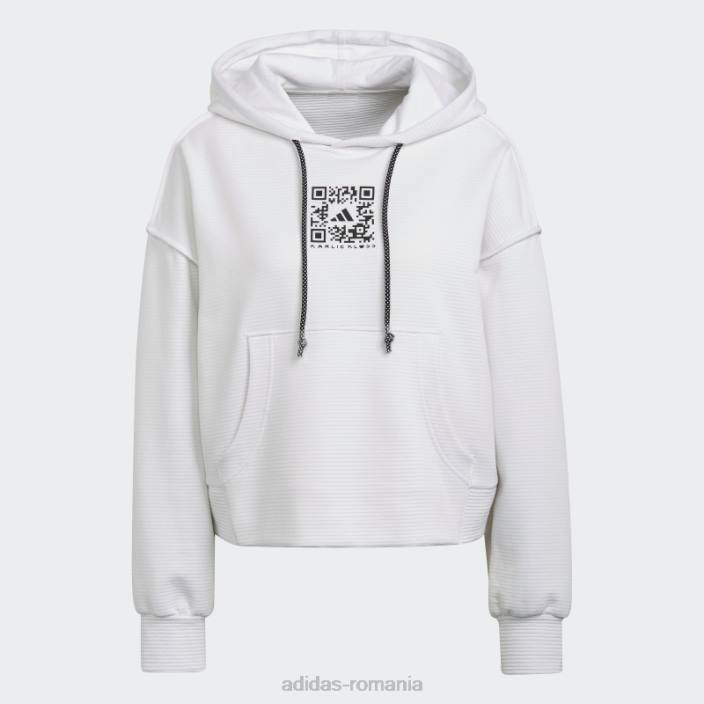 Adidas hanorac alb x karlie kloss fashion femei alb 2JBN2882