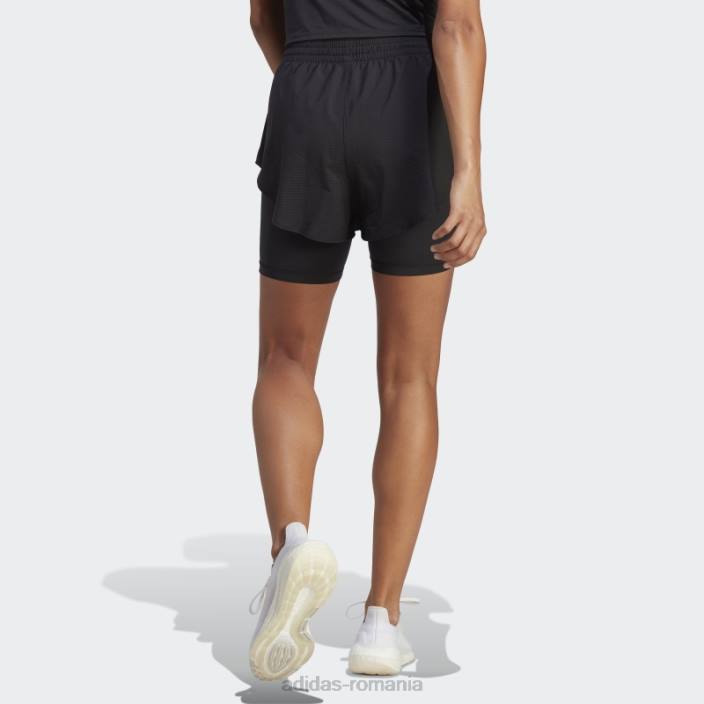 Adidas hiit heat.rdy training 2-in-1 pantaloni scurți negru adidas femei negru 2JBN9090