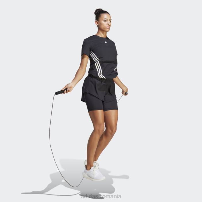 Adidas hiit heat.rdy training 2-in-1 pantaloni scurți negru adidas femei negru 2JBN9090