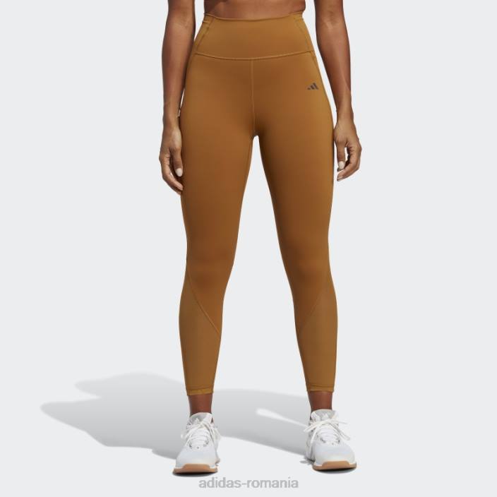 Adidas jambiere 7/8 de antrenament hiit croite bronz femei bronz 2JBN16823
