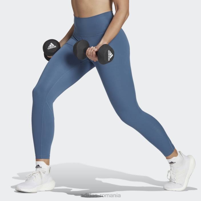 Adidas jambiere adidas optime 7/8 de antrenament steel femei oţel 2JBN10791