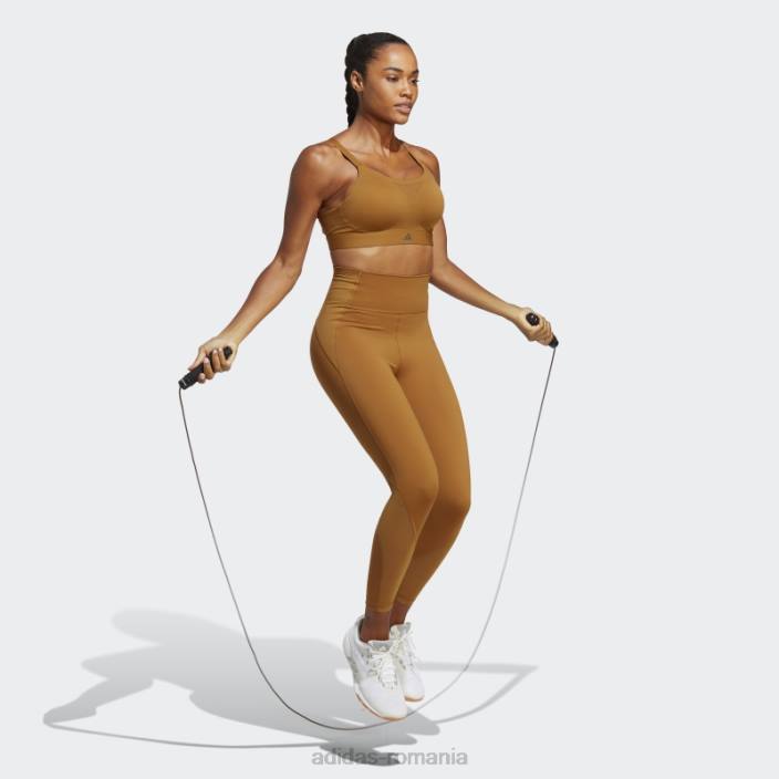 Adidas jambiere croite 7/8 de antrenament hiit bronz adidas femei bronz 2JBN9204