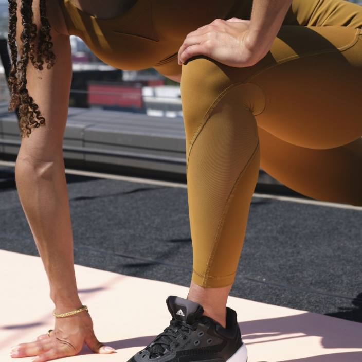 Adidas jambiere croite 7/8 de antrenament hiit bronz adidas femei bronz 2JBN9204