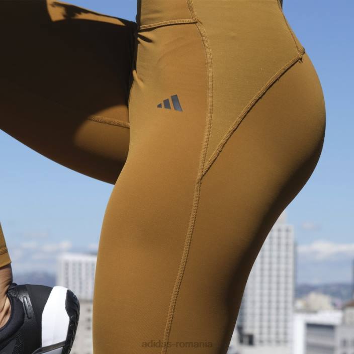Adidas jambiere croite 7/8 de antrenament hiit bronz adidas femei bronz 2JBN9204