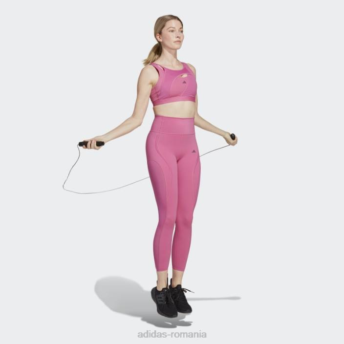 Adidas jambiere de antrenament hiit lux croite fucsia adidas femei fucsie 2JBN17307