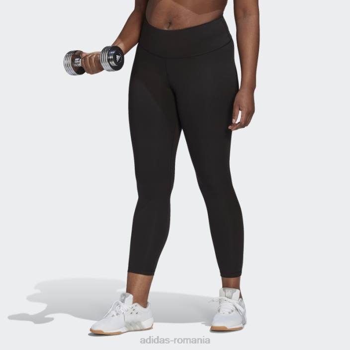Adidas jambiere de antrenament optime negre (plus marime) femei negru 2JBN16913