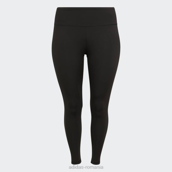 Adidas jambiere de antrenament optime negre (plus marime) femei negru 2JBN16913
