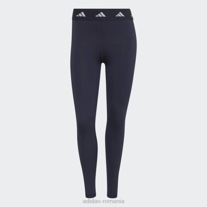 Adidas jambiere ink techfit 7/8 femei cerneală/alb 2JBN10601