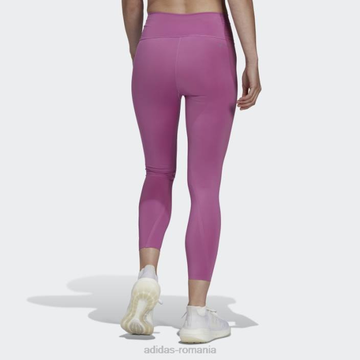 Adidas jambiere lila optime training luxe 7/8 femei liliac 2JBN10697