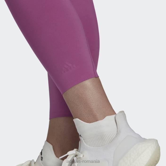 Adidas jambiere lila optime training luxe 7/8 femei liliac 2JBN10697