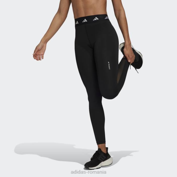 Adidas jambiere lungi techfit negre femei negru 2JBN16373